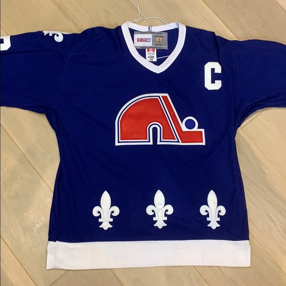 Joe Sakic - Quebec Nordiques jersey